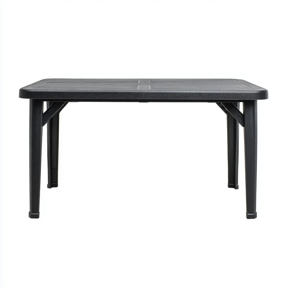 Esstisch Schwarz 120 x 80 x 72 cm aus PP Kunststoff rechteckig
